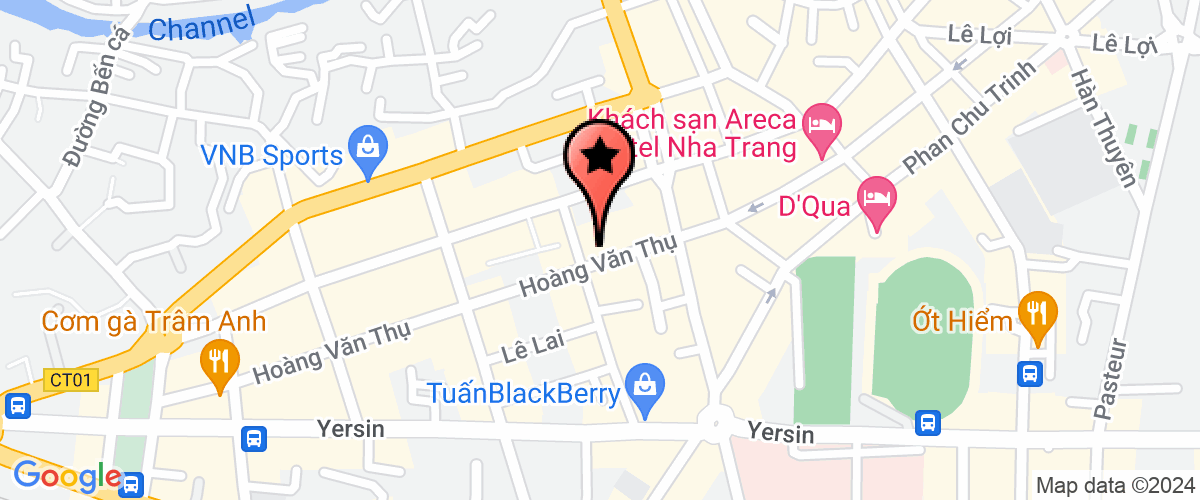 Bản đồ đến DTTN Tân Bình Minh