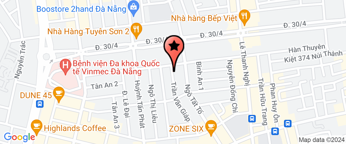 Map go to Phan Dinh Vu Company Limited