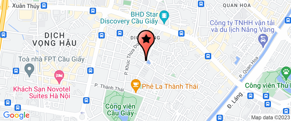 Bản đồ đến Công Ty TNHH Thương Mại Dịch Vụ Phát Triển Thương Hiệu ấn Tượng Việt