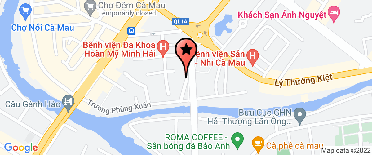 Map go to va Lien Hung Phat Service Construction Company Limited