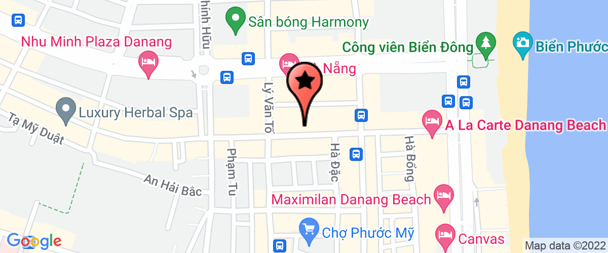 Map go to Danang The Hue Company Limited
