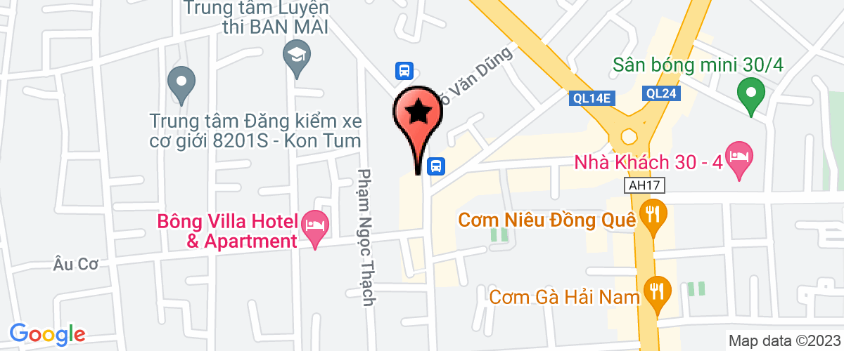 Map go to Mang Canh Development And Investment Joint Stock Company