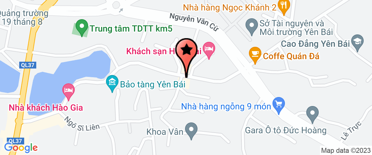 Map go to van tai va thuong mai Lan Anh Company Limited