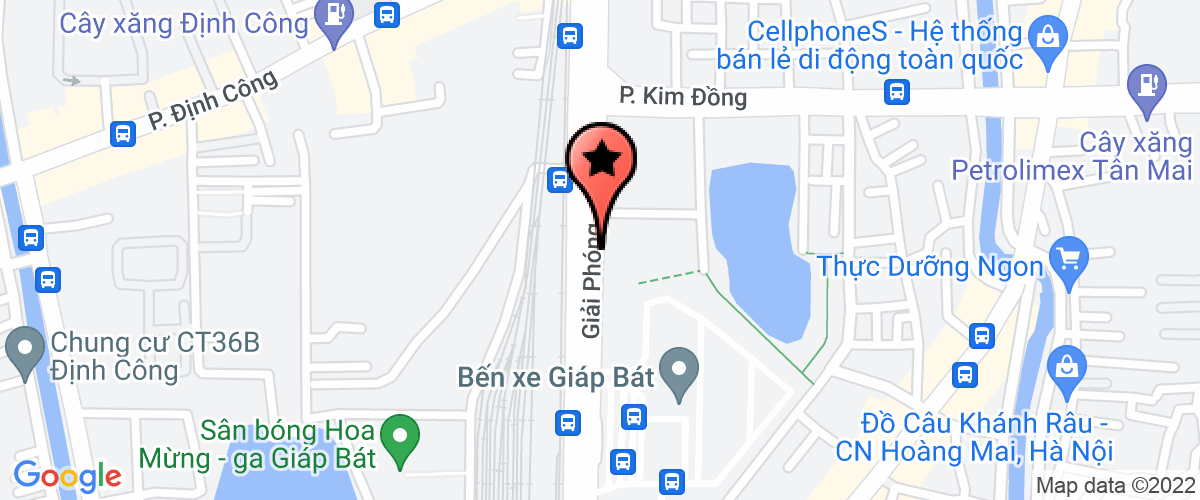 Map go to Branch of Ha Noi  Chuyen Phat Nhanh Phuong Trang Futa Service Joint Stock Company
