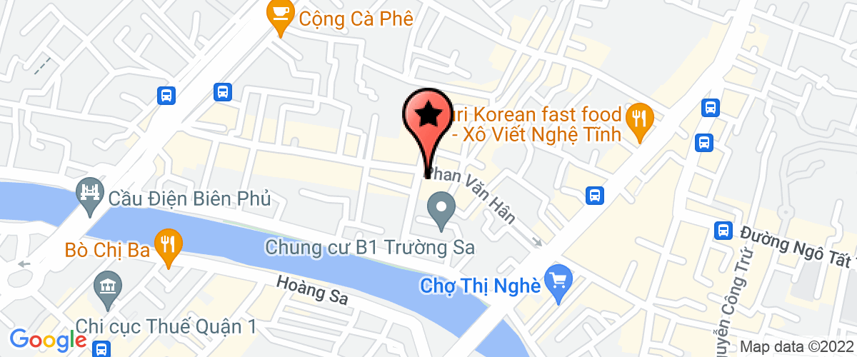 Map go to Tran Chinh Co