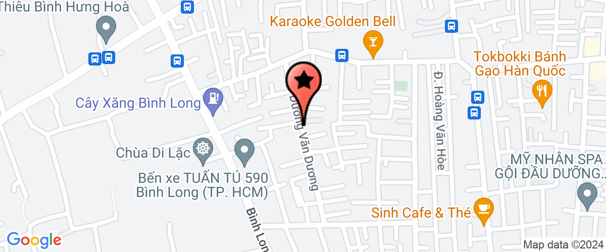 Map go to Hoang Kim Hygienic Service Trading Company Limited