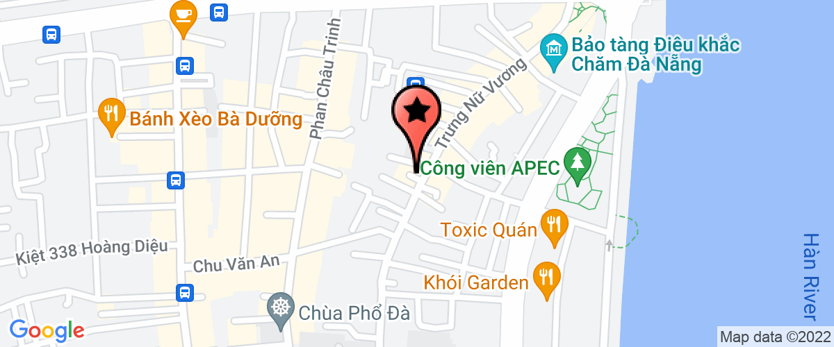 Map go to Hoang Trang Nguyen Private Enterprise