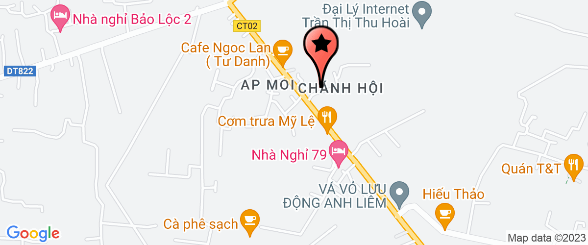 Map go to Tu Thien Dong Thanh Company Limited