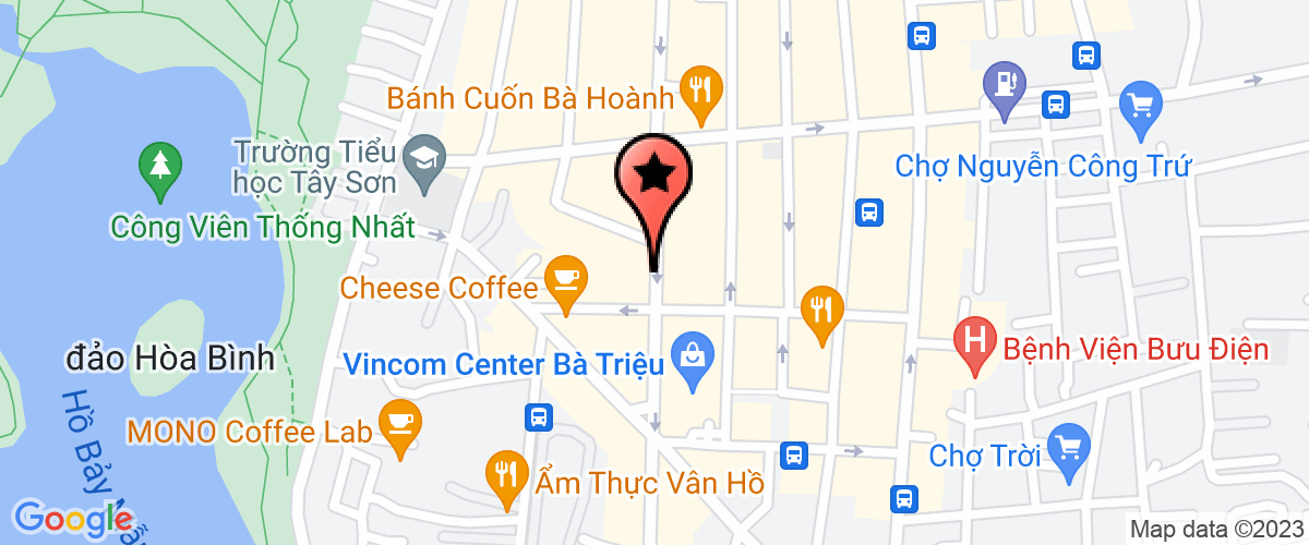 Map go to Nhat Nguyen Commercial Service Joint Stock Company