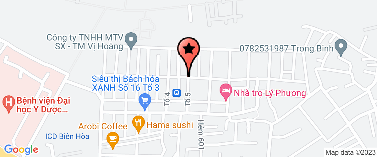 Map go to Hoang Khien Private Enterprise