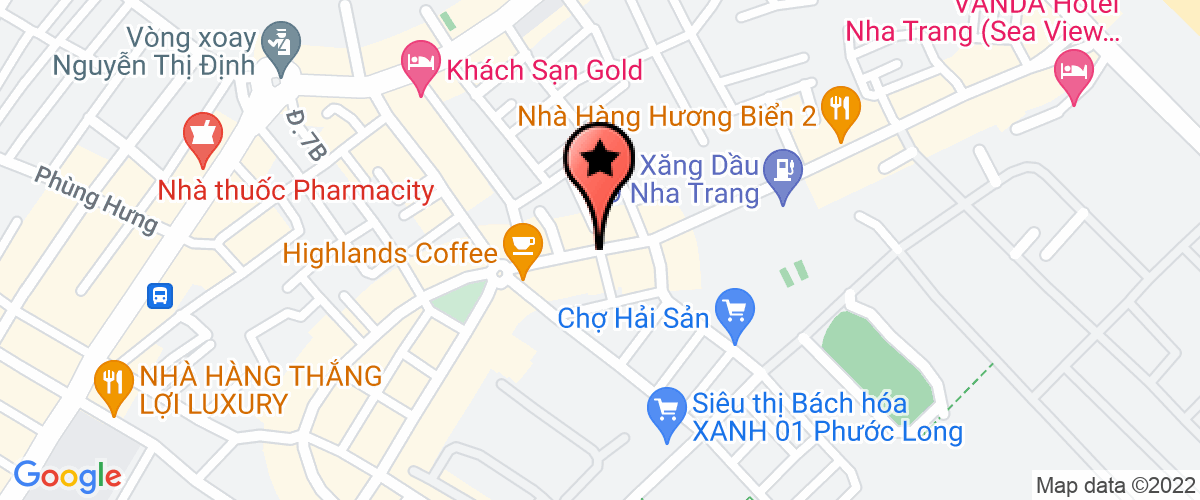 Map go to Tan Truong Phat - Khanh Hoa Company Limited