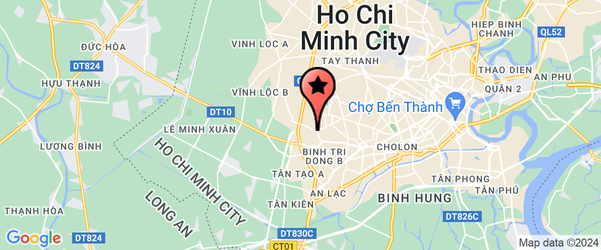 Map go to Tan Tao General Clinic Company Limited
