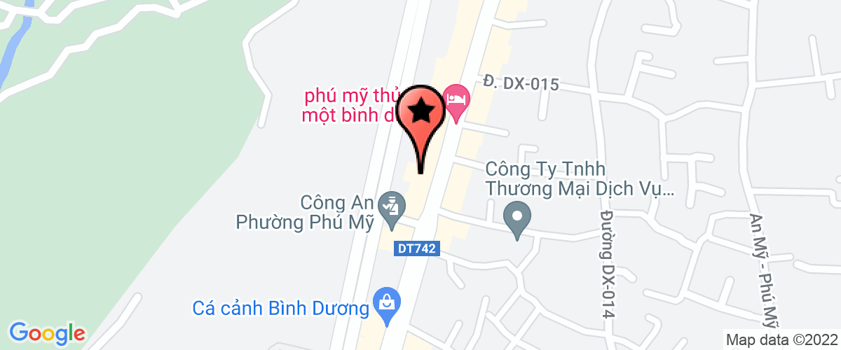 Map go to Bich Ngoc Binh Duong Food Company Limited