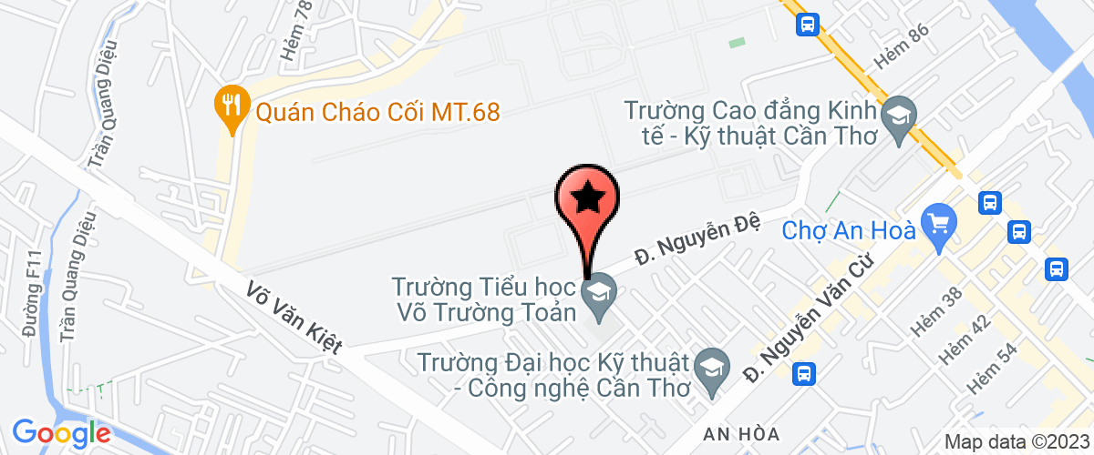 Map go to Dai Phat Dat Food Company Limited