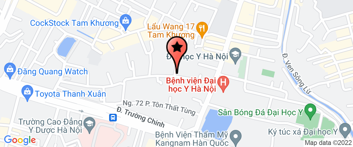 Map go to Dien Bien Real Estate Investment Joint Stock Company