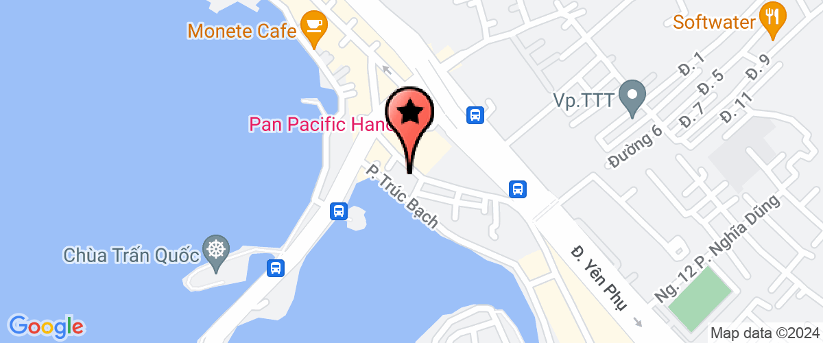 Map go to Chi nhanh Hoang Long tai Ha Noi Company Limited