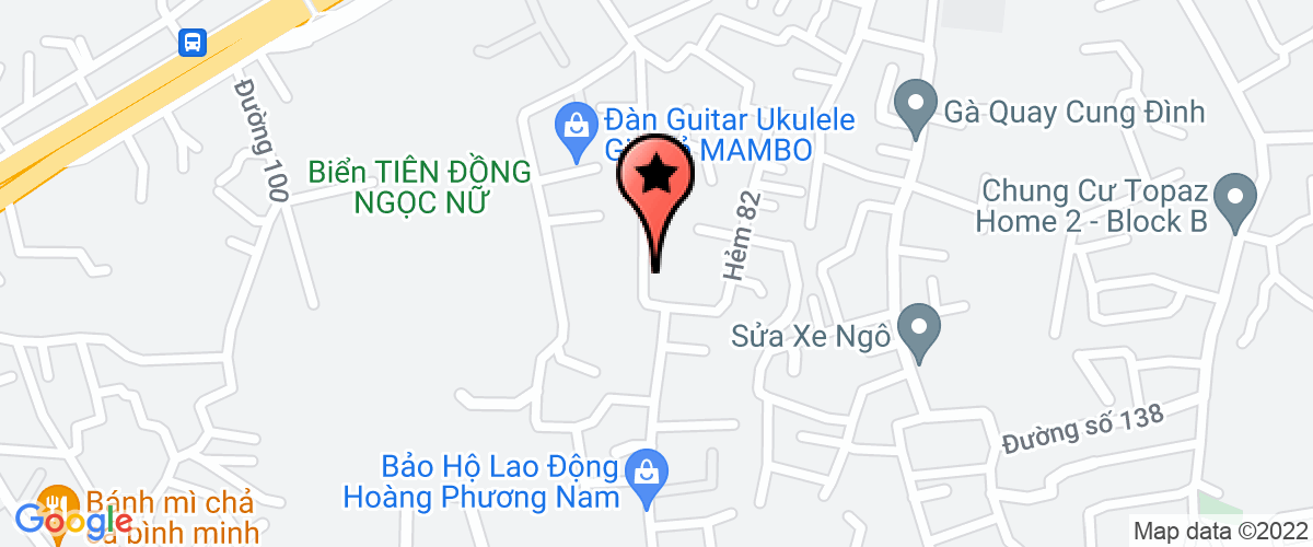 Map go to Pallet Khang Thinh Company Limited