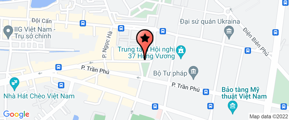 Map go to Mtech Thang Long Joint Stock Company