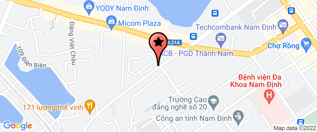 Map go to Cuong Thu Inox Company Limited