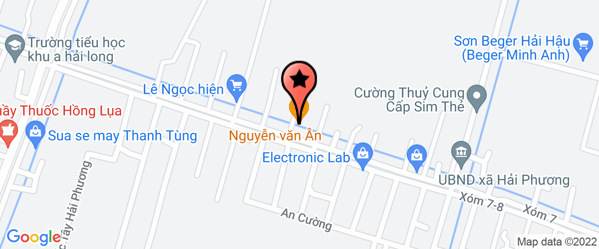 Map go to Van Tuyet Trung Joint Stock Company