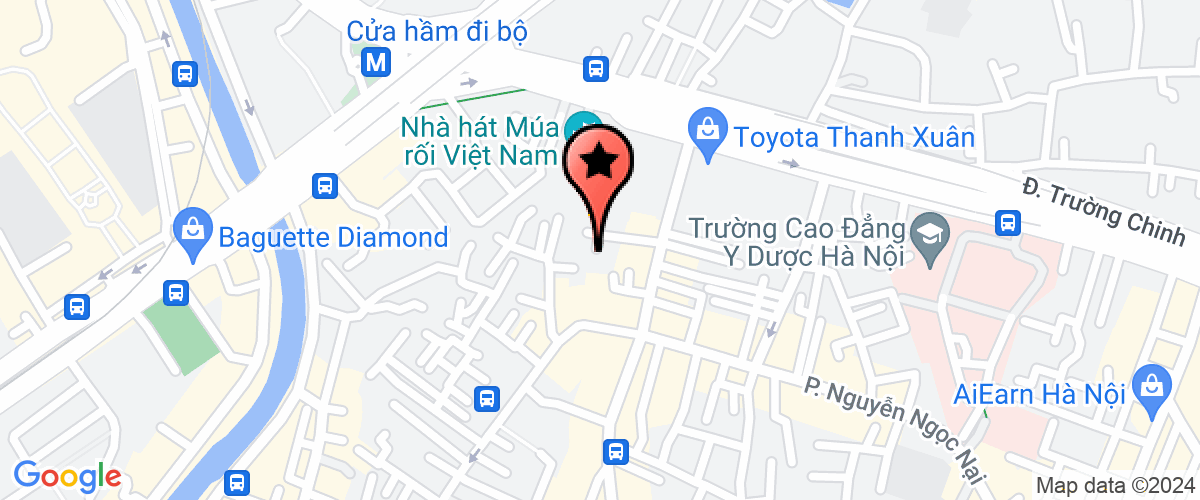 Map go to 658 Ha Noi Project Construction Company Limited