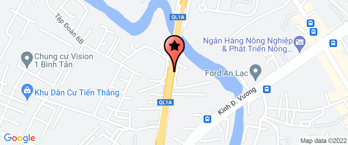 Map go to Ky Nghe Tri Viet Consultant Joint Stock Company