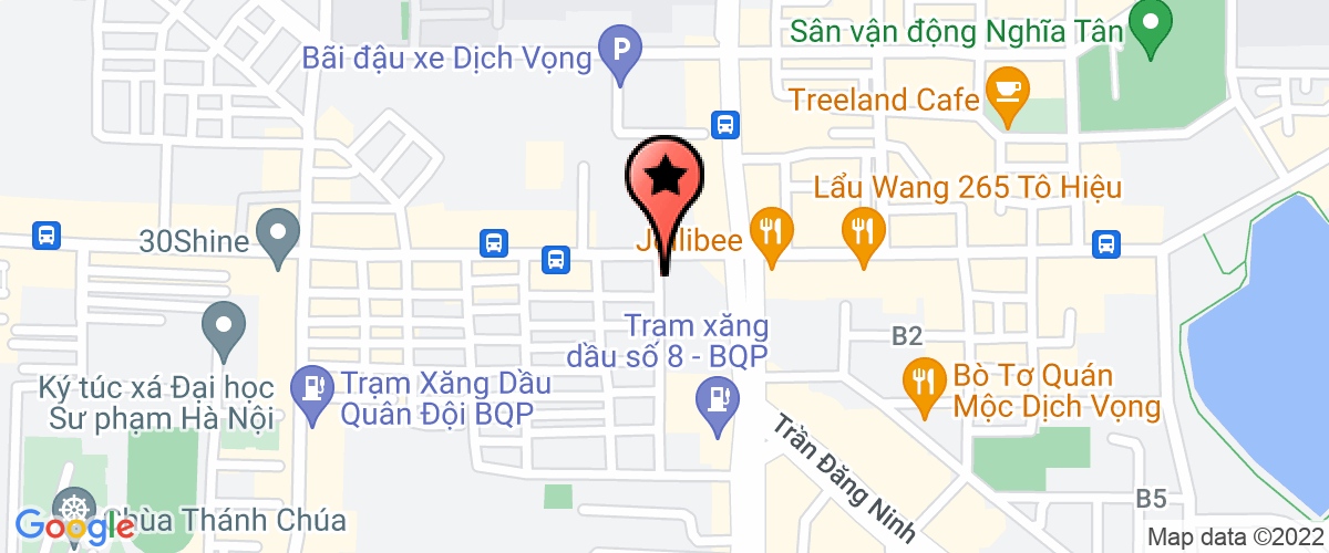 Map go to Ninh Gia Wooden Furniture Joint Stock Company