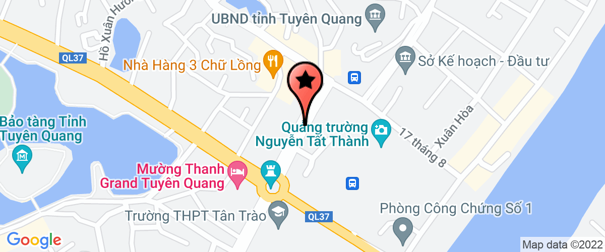 Map go to Minh Anh Son Duong Garment Joint Stock Company