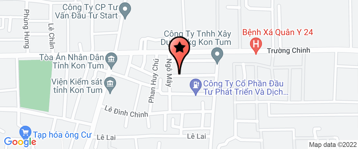 Map go to Phuc Cuong Kon Tum Company Limited