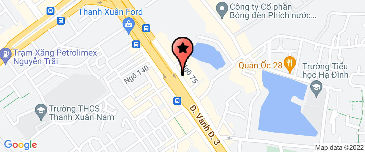 Map go to Thanh Xuan Furniture And Construction Design Consultant Joint Stock Company