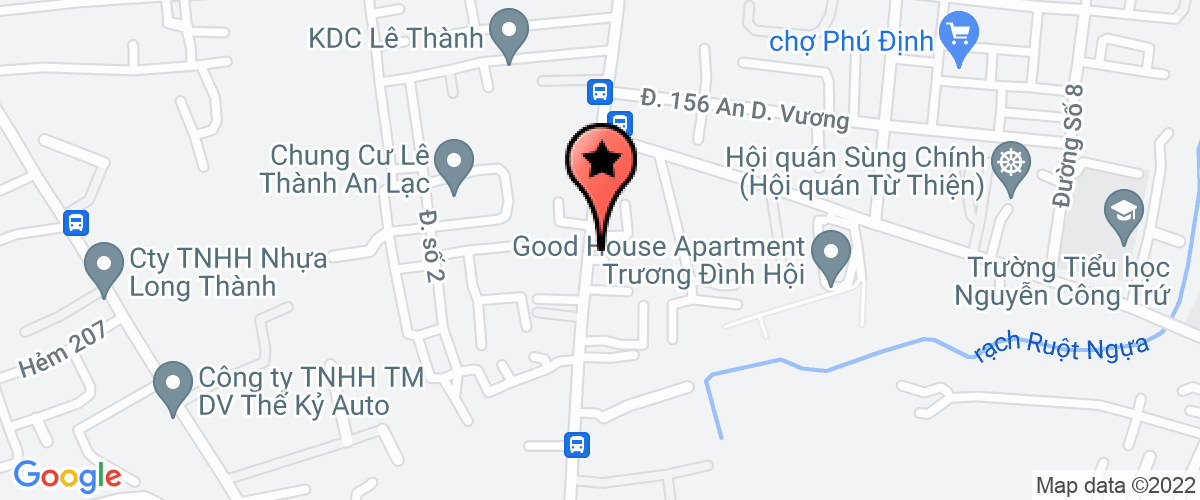 Map go to Thanh Hung Lump-Sum Office - House Transfer Company Limited