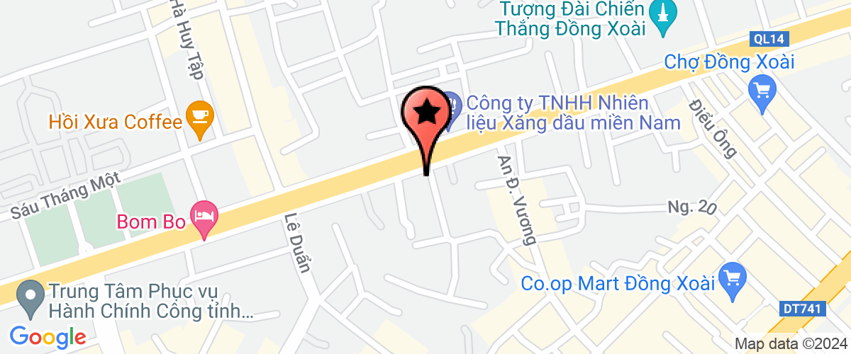 Map go to Binh Duong Consultant Company Limited