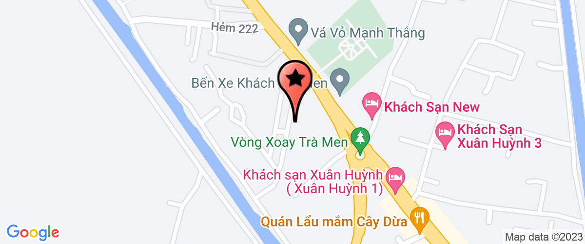 Map go to Hung Thinh Company Limited