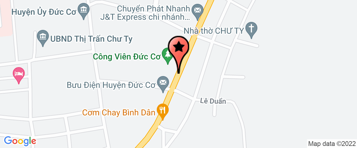 Map go to Gia Lai West Trading Joint Stock Company