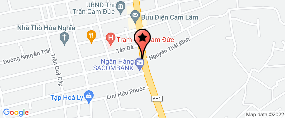 Map go to Cam Lam Green Urban Environment Company Limited