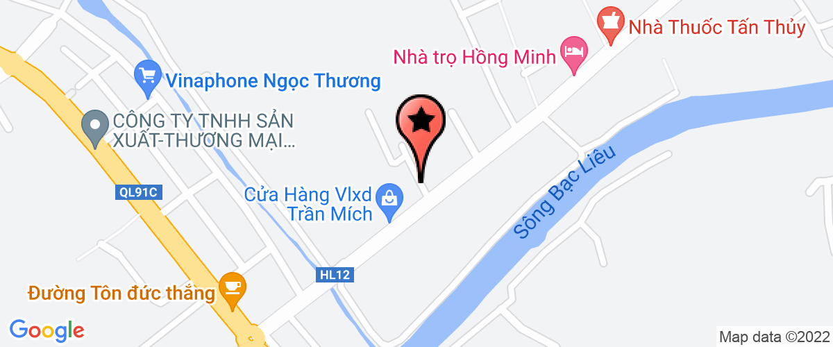 Map go to Van Loi Bac Lieu Company Limited