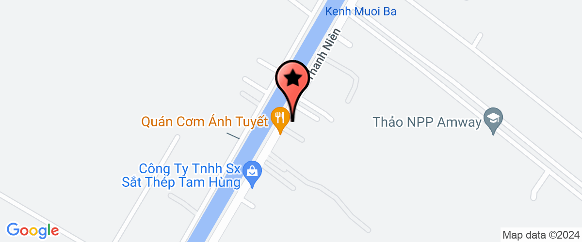 Bản đồ đến Công Ty TNHH Dệt Nhuộm Vân Nguyễn