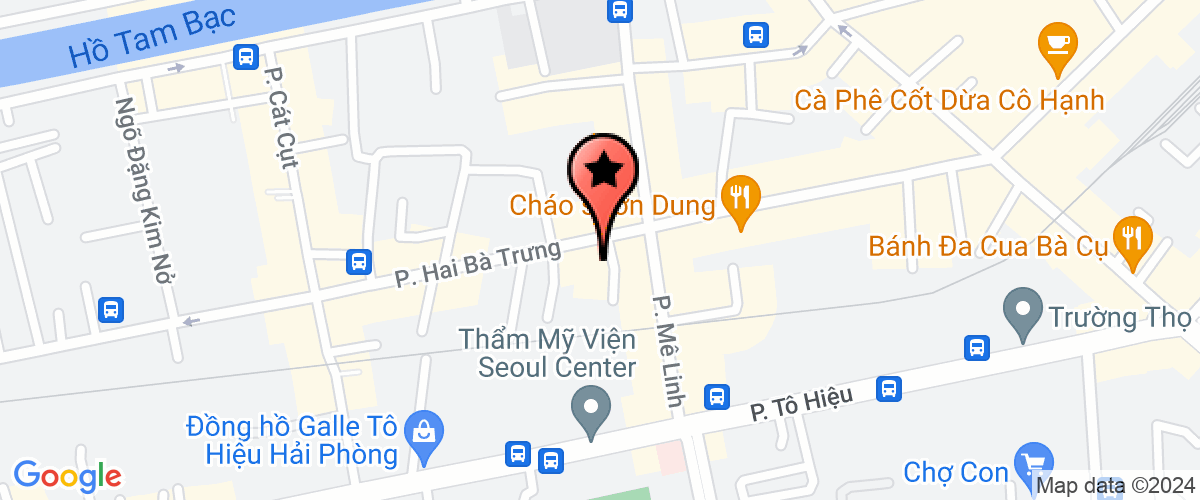 Map go to Vien kiem sat nhan dan quan Le Chan