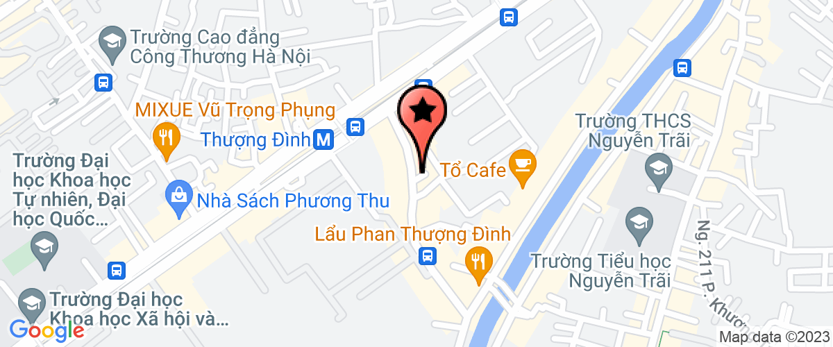 Map go to Thanh An Import Export Company Limited
