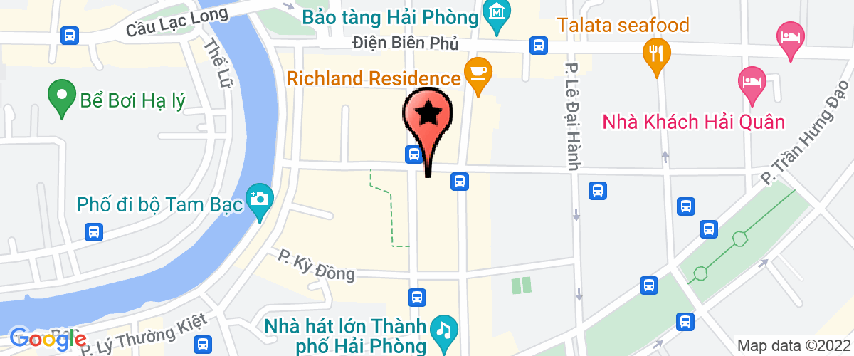 Map go to Hoang Long Hai Phong Joint Stock Company