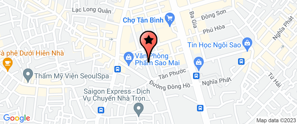 Map go to Truong Nguyen Real-Estate Company Limited