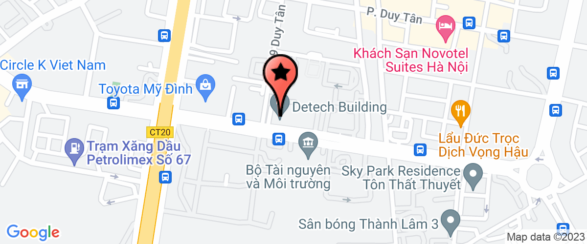Map go to Quang Long Business Services and Investment Company Limited
