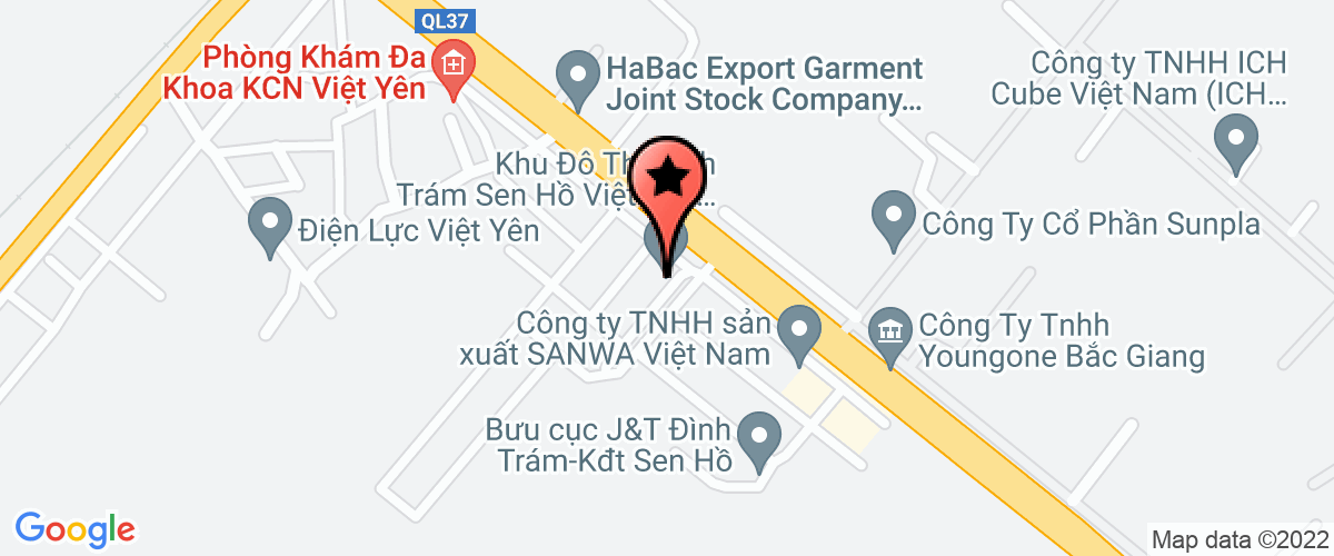 Map go to Trung Thuc Production Trading Company Limited