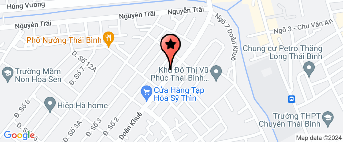 Map go to TM DV Binh Trong And Company Limited