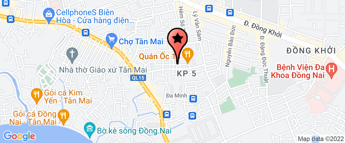 Map go to Lam An Vien Architecture and Model Company Limited