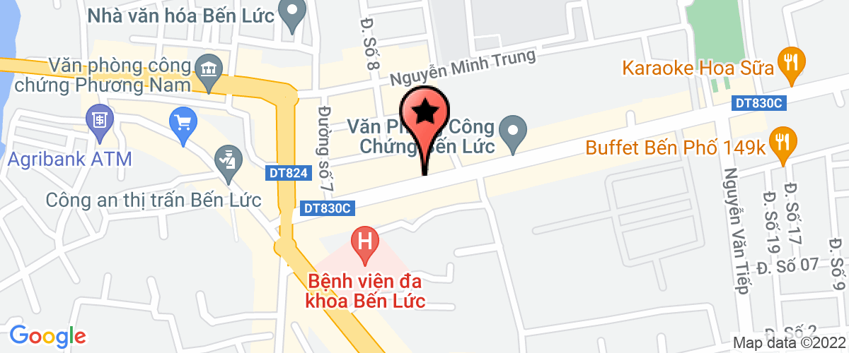 Map go to Do Dac Phu An Khang. La Real-Estate Company Limited