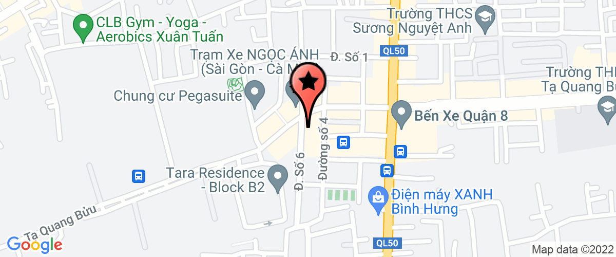 Map go to Quang Trung Trading Service Refrigeration Mechanical Electric Company Limited