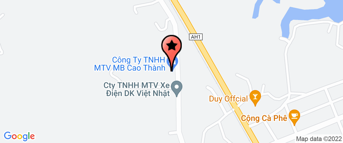 Map go to Dk Viet Nhat Electric Car Company Limited