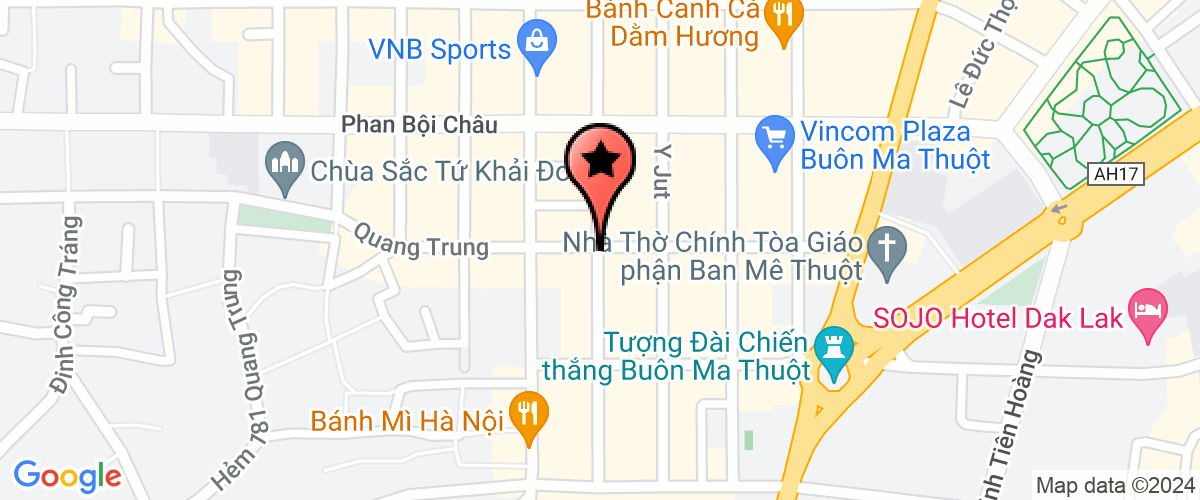 Map go to Phuc An Khang Dak Lak Company Limited