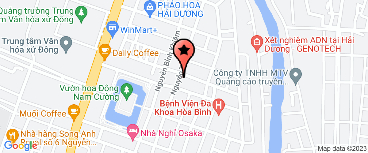 Map go to Kien Cuong Hai Duong Company Limited
